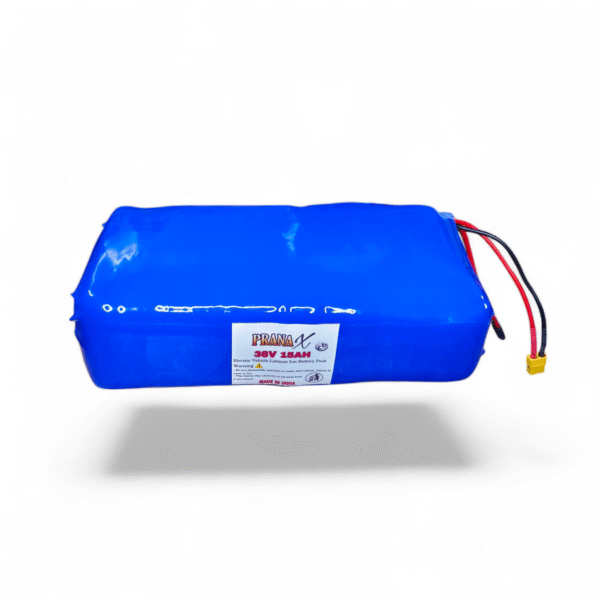 36V 16AH 65KM+ Mileage Lithium Ion Battery Pack For Electric Cycle & Others EV - Image 2