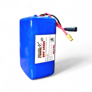 24V 11AH 30KM+ Mileage Lithium Ion Battery Pack For Electric Cycle & Others EV