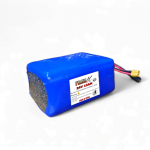 24V 13AH 37KM+ Mileage Rechargeable Lithium Ion Battery Pack For Electric Cycle & Others EV