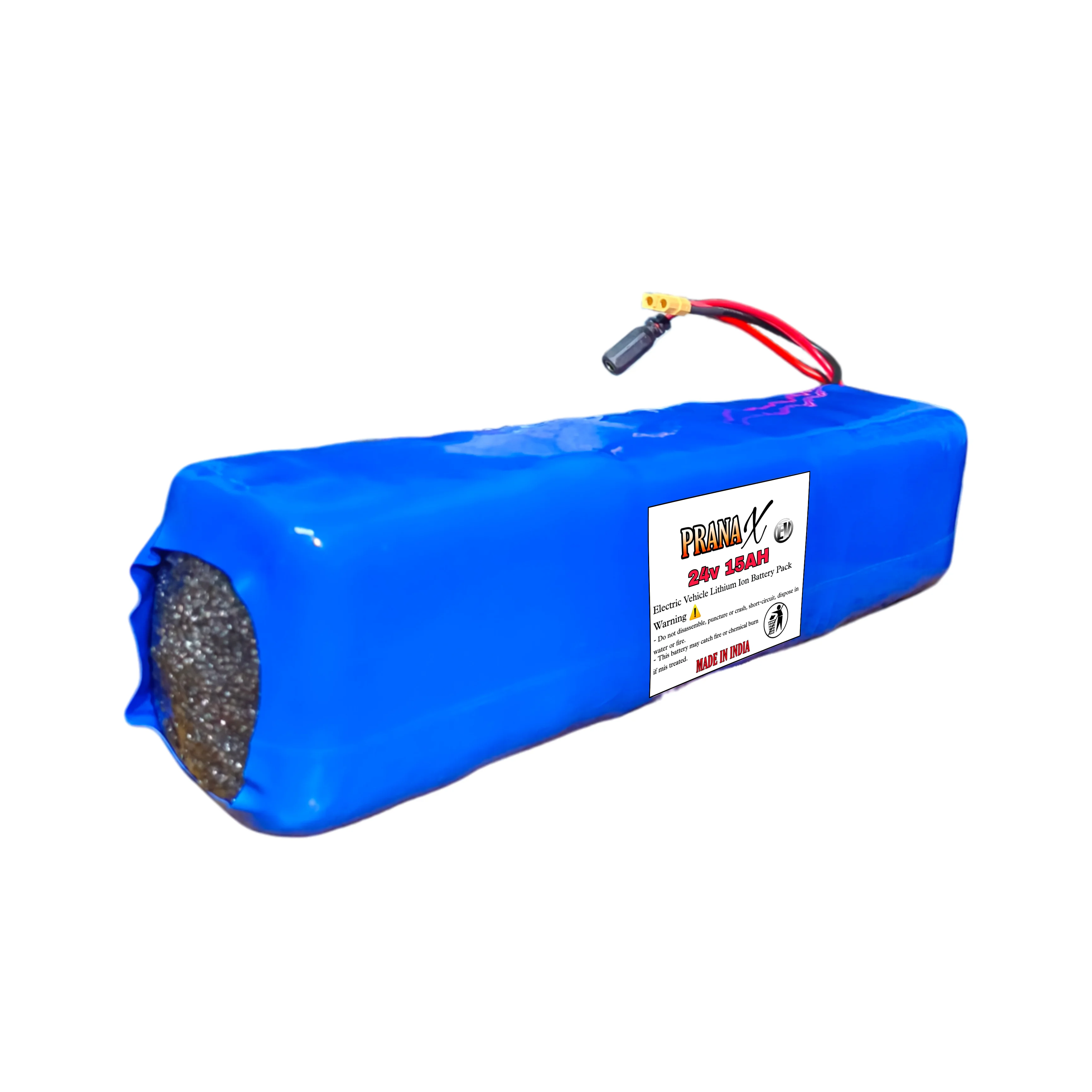 24V 16AH 45KM+ Mileage Lithium Ion Battery Pack For Electric Cycle & Others EV - Image 3