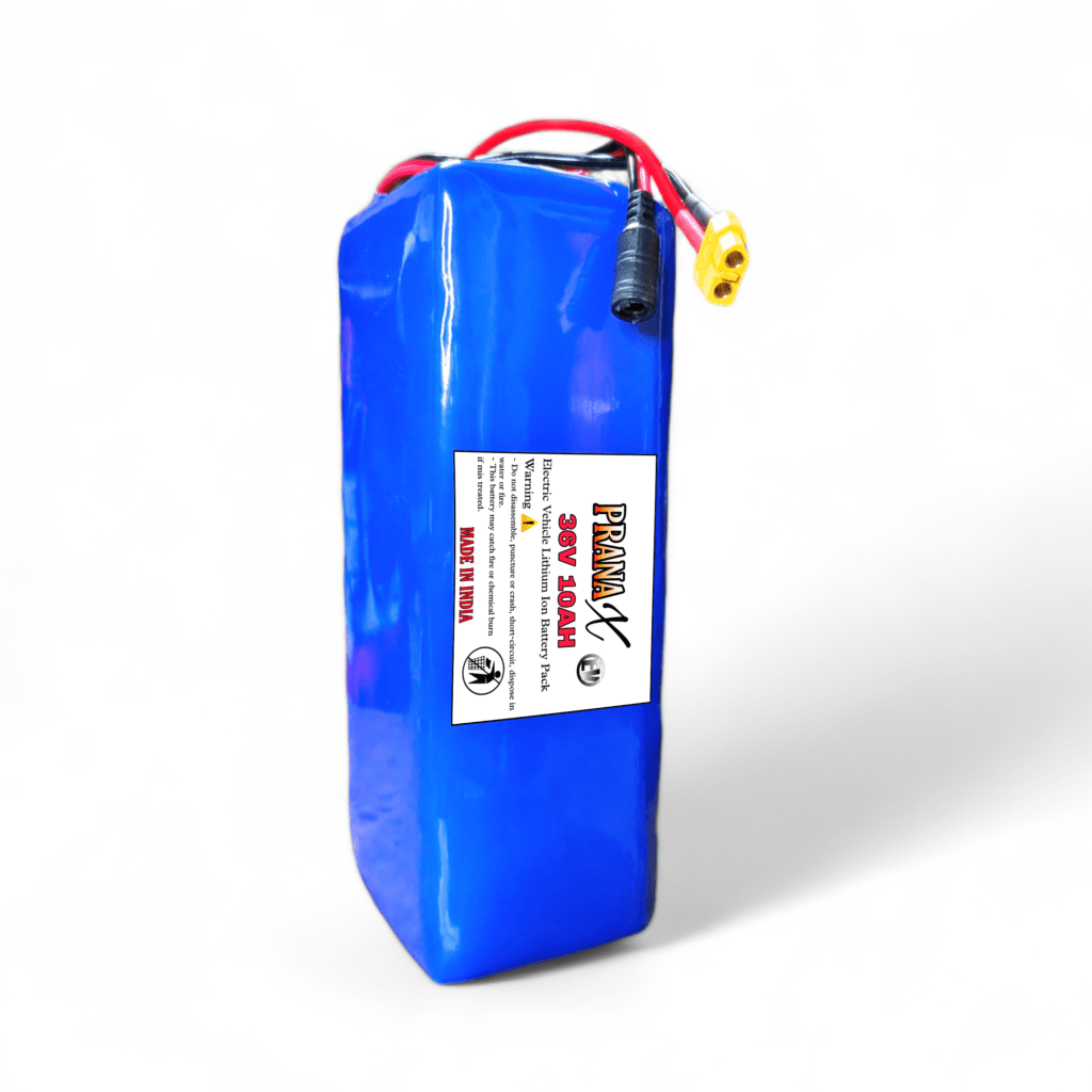 36V 11AH 45KM+ Mileage Lithium Ion Battery Pack For Electric Cycle & Others EV