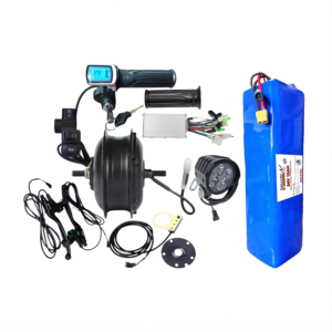 35KM+ Range 24V 350W Smart Hub Motor Kit & 24V 12AH Lithium Ferro Phosphate Battery For Electric Bicycle Conversion
