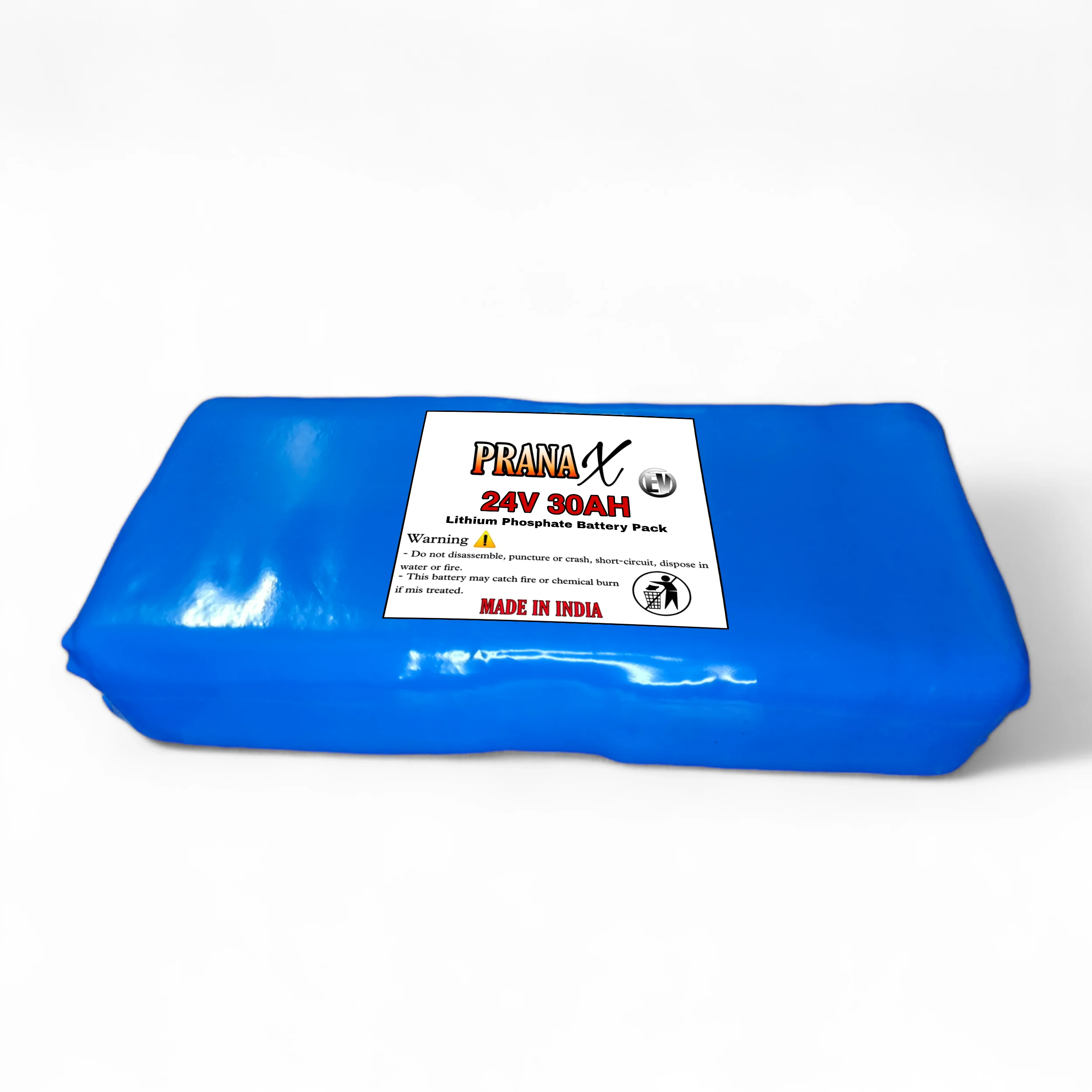 24V 30AH 100KM+ Mileage Lithium Ferro Phosphate Battery Pack For Electric Cycle & Others EV - Image 4
