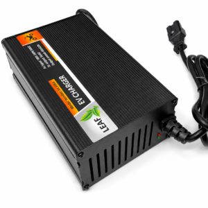 48V 6A (54.6V) Smart Convertible Lithium Ion/Phosphate Battery Charger With Auto Cut & Indicators