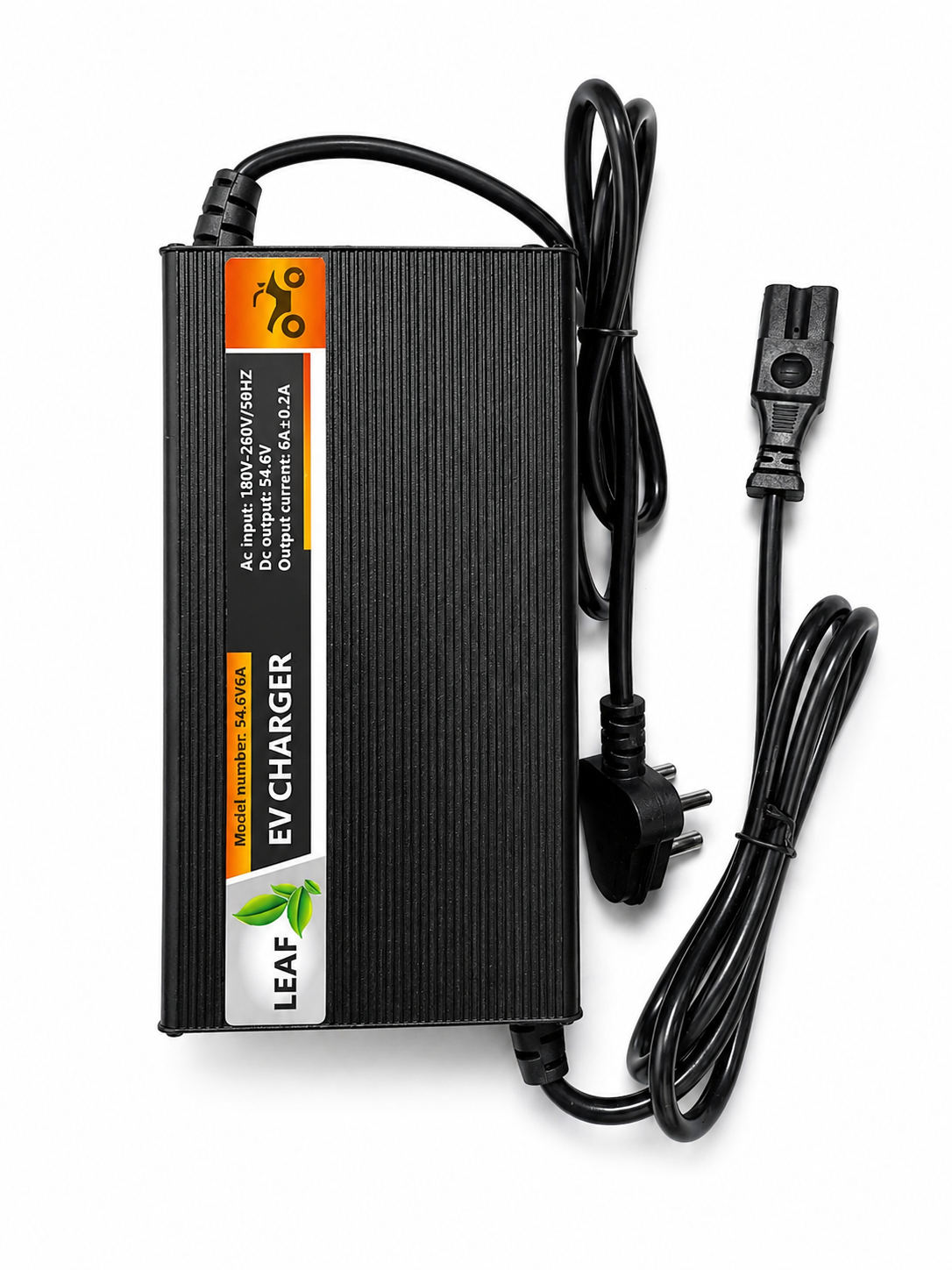 48V 6A (54.6V) Smart Convertible Lithium Ion/Phosphate Battery Charger With Auto Cut & Indicators - Image 4