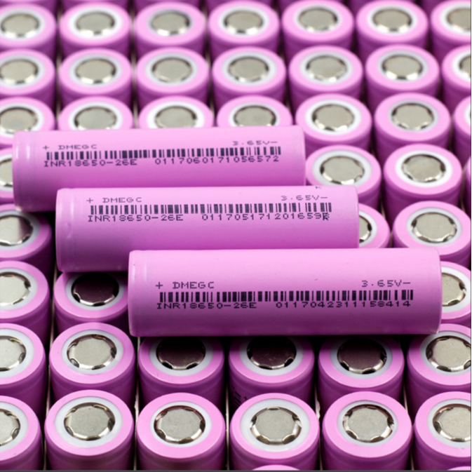 DMEGC 2600mAh 3.65V 18650-26E Lithium-Ion Rechargeable Cell - Image 3